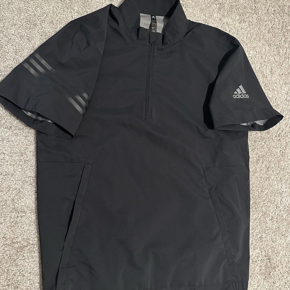 Adidas Golf Q-Zip Rain Gear Pullover